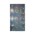 thumbnail image 2 of Disco Tablecloth Party Decorations, Shiny Iridescent Disposable Laser Rectangle Table Covers, Silver Plastic Table Cloth for 2025 New Disco Birthday Theme Party Decorations, 2 of 6