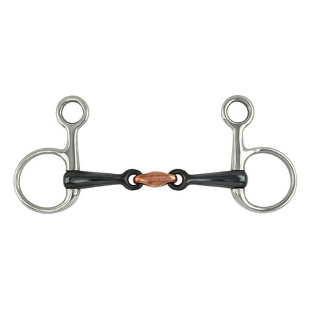 Shires Hanging Cheek Sweet Iron Snaffle 4.5"