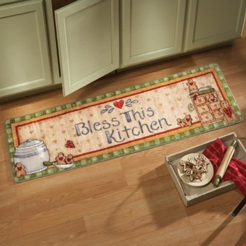 Gingerbread Kitchen Runner Rug