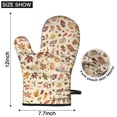 thumbnail image 6 of Cute Oven Mitts,Fall Leaves Oven Mitt 2-Pack Set,Kitchen Gloves for Oven,Heat Resistant Oven Mitts 7.7"x12", 6 of 7