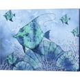 thumbnail image 2 of Great Art Now Ocean Blues by Jean Plout 2 Piece Canvas Art Set Each 15"W x 12"H, Coastal Art, 2 of 3