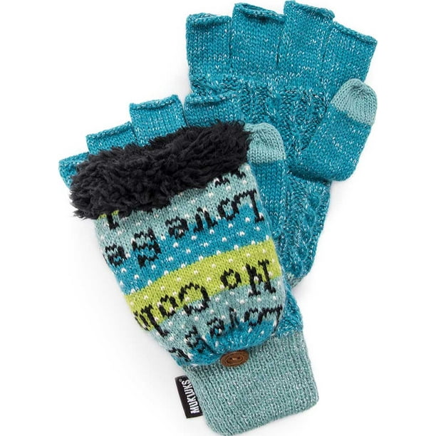 Women's Fingerless Flip Mitten