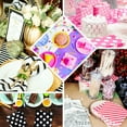 thumbnail image 5 of Efavormart Polka Dots Restuarant Party Beverage Paper Napkins - Pink/White - 20 PCS, 5 of 7