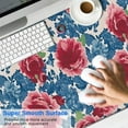 thumbnail image 2 of Long Mouse Pads for Desk,Pioneer Flower Floral Print Pattern Desk Mats on Top Of Desks, Desk Mouse Pad Extra Large with 3mm Non-Slip Base and Stitched Edge for Gaming,Office,Work,Home 47.3"x23.6", 2 of 6