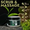Body Scrub Exfoliator, Antifungal YPF5 Soap with Tea Tree Oil, Salicylic Acid & Glycolic Acid
