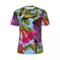 thumbnail image 4 of T Shirt For Men Bees Balm T-Shirt Couple Butterfly Bird Flower Print Aesthetic Sportswear Quick Dry, 4 of 7