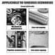 thumbnail image 5 of 8 Piezas de Adaptador Enchufe Matriz Macho Roscar 1/4 Pulgada, Herramienta Roscado Tapón Métrico Tornillo Máquina Vástago Hexagonal para Taladro Eléctrico -M16, 5 of 5