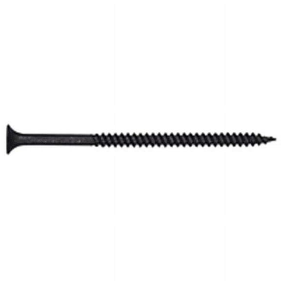 No. 8 x 2.5 in. Phillips Bugle Head Black Phosphate Steel Drywall Screws - Pack of 50