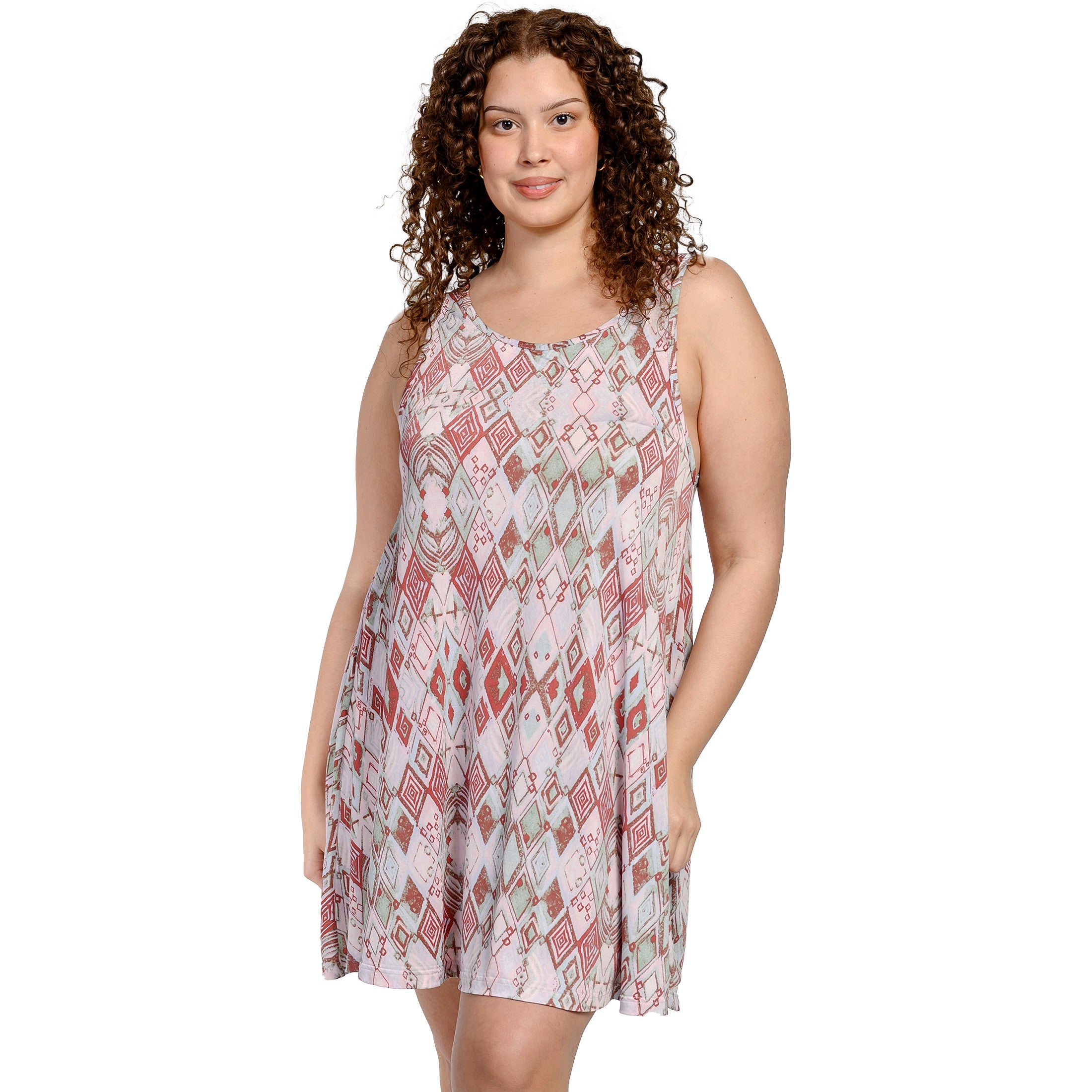 women assorted v shift printed short dress swimwear cover up