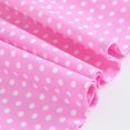 thumbnail image 6 of IBTOM CASTLE Girls 50s Vintage Polka Dot Flower Swing Cape Collar Rockabilly Prom Party Dress Audrey Wedding Formal Cocktail Evening Gown 7-8 Years Pink, 6 of 6