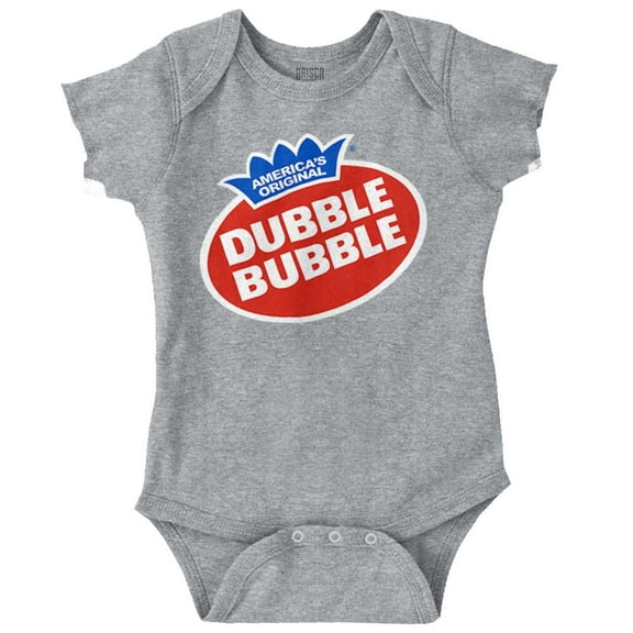 Vintage Dubble Bubble Gum Double Logo Romper Boys or Girls Infant Baby Brisco Brands 12M