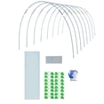 thumbnail image 3 of Garden Arch Shed Greenhouse Support Kit UV Resistant and Rot Resistant Hoop for Home Outdoor Garden Landscape, 3 of 4