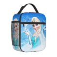 thumbnail image 2 of Portable Containers Lunchbox Fro-zen Lunch Bag Cooler Tote with Shoulder Strap for Work Office Travel Picnic, 2 of 8