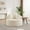 Beige, variant on CKEASEAN 43" Corduroy Round Chaise Longue Chair Indoor, Deep Seat Reading Chair with 3 Pillows, Wide Armrests, Single Cloud Lounge Floor Sofa for Living Room, Bedroom, Apartment, No Assembly Required