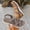 Khaki, variant on Eltusu Women's Flat Sandals, PU No Slip Ankle Strap Open Toe Summer Shoes Gray Size 7.5