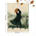 thumbnail image 3 of Qisvanset 12x16 Inch Mourning To Dancing Bible Canvas Wall Art, Minimalist Sage Green Dorm Religious Wall Decor, 3 of 8