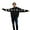 Black, variant on Bibifish Womens Hoodies "Brooklyn" Graphic Oversized Long Sleeve Hoodies With Pocket Loose Fit City Trips Street Style Urban Stylish Hooded Tops