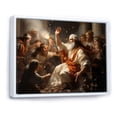 thumbnail image 2 of Designart "Purification Of Christian Temple Artwork I" Christianity Floater Framed Wall Art Prints, 2 of 5