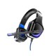 thumbnail image 1 of Methold Auriculares para juegos Micrófono giratorio USB Multifuncional Durable Estéreo de alta Jack de 3,5 mm Auriculares con cable Cables de audio/vídeo negro+azul, 1 of 6
