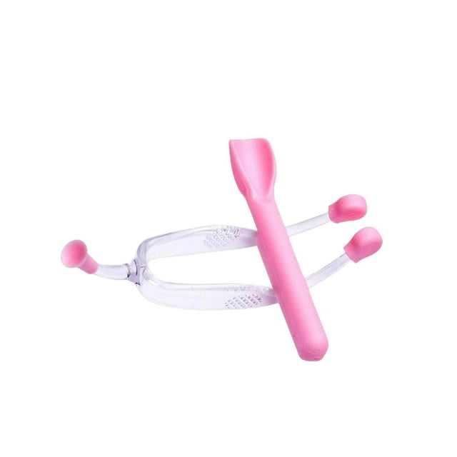 serony Contact Lens Remover Inserter Suction Cup Device RGP with Carrying Case Pink