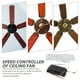 thumbnail image 5 of 1 juego de motor de ventilador eléctrico con controlador de velocidad variable y control remoto inalámbrico para ventiladores de techo y luces, pieza de lámpara de techo, 5 of 7