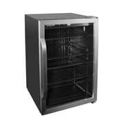 Frigidaire 4.4 Cu. ft. 126-Can Beverage Center Refrigerator, EFMIS155, Stainless Steel