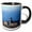 Black/White, variant on 3drose, Usa, Washington, Seattle, Puget Sound. Historic Lighthouse., 11oz Two-tone Black Mug