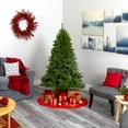 thumbnail image 3 of Nearly Natural 6ft. Sierra Spruce Natural Look Artificial Christmas Tree with 300 Clear LED Lights and 1357 Bendable Branches, 3 of 7