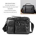 thumbnail image 4 of Bolso de trabajo para hombre bolso para hombre de la tableta del diseño ergonómico de la correa de hombro ajustable para los desplazamientos ANGGREK Otros, 4 of 8