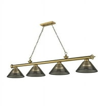 4 Light Billiard In Traditional And Classical Style-14.75 Inches Tall And 14 Inches Wide Z-Lite 2306-4Rb-Ars