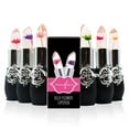 thumbnail image 2 of Flower Jelly Temperature Lip Color Crystal Bright Beauty Change Lipstick Lipstick, 2 of 6