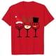 thumbnail image 4 of Camisetas navideñas de vino para mujer, ropa, camisetas divertidas de dibujos animados, camiseta de moda Kawaii, camisetas coreanas para mujer, camisetas navideñas para vino, 4 of 5