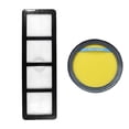 thumbnail image 2 of Juego de filtros para Eureka DCF25 y EF6 compatible con SuctionSeal, AirSpeed para 67600 y 69963, 2 of 8
