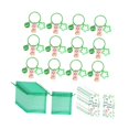 thumbnail image 4 of 12 Uds. Llaveros del Día de San Patricio, paquetes de recuerdos de fiesta, conjunto de tarjetas, organizadores, bolsas de regalo, llaveros para niños, 4 of 7