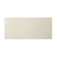 thumbnail image 3 of White finish rectangular console cabinet with 2 glass doors for living room decor, 3 of 3