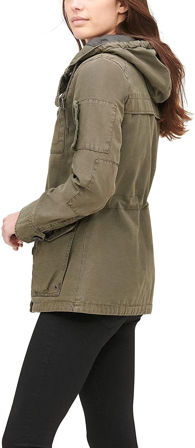 Levis Womens Cotton Four Pocket Hooded 