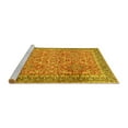 thumbnail image 2 of Ahgly Company Machine Washable Indoor Rectangle Persian Yellow Traditional Area Rugs, 5' x 8', 2 of 4