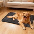 thumbnail image 1 of Orthopedic Pet Bed Mat with Removable Washable Cover Supportive Comfort Foam Pad for Joint Health and Calming Anxiety, 1 of 4