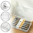 thumbnail image 2 of Battery Storage Organizer Box for AAA Lithium Batteries – Plastic Compact Case Holds Up to 20 Batteries, Lightweight 60 g, 2 of 9