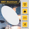 thumbnail image 3 of Uxcell Aluminum Disc, Round Aluminum Sheets 1060 Aluminum Circle Plates for Metal Stamping 150mm x 6mm 3, 3 of 6