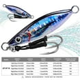 thumbnail image 1 of Fast Sinking Metal Spoon Jig Fishing Lure: Lifelike Action for All Waters!, 1 of 10