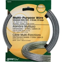 Hillman 0.096 - 0.099 in. Dia. x 100 ft. L Galvanized Steel 20 Ga. Wire