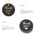 thumbnail image 5 of unbranded 100Ud Etiquetas De Regalo En Papel Negro Con Cuerda Para De Bodas Y Fiestas, 5 of 5