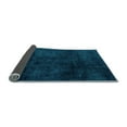thumbnail image 2 of Ahgly Company Indoor Round Abstract Light Blue Modern Area Rugs, 8' Round, 2 of 4