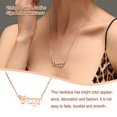 thumbnail image 4 of Sonducket Carta Amistad Collar DIY Creativo Chic con Display Card Charm Colgante para Lover Festival Gifts Rose Gold Virgo Type3 NO3 Sonducket AP009337-10, 4 of 6