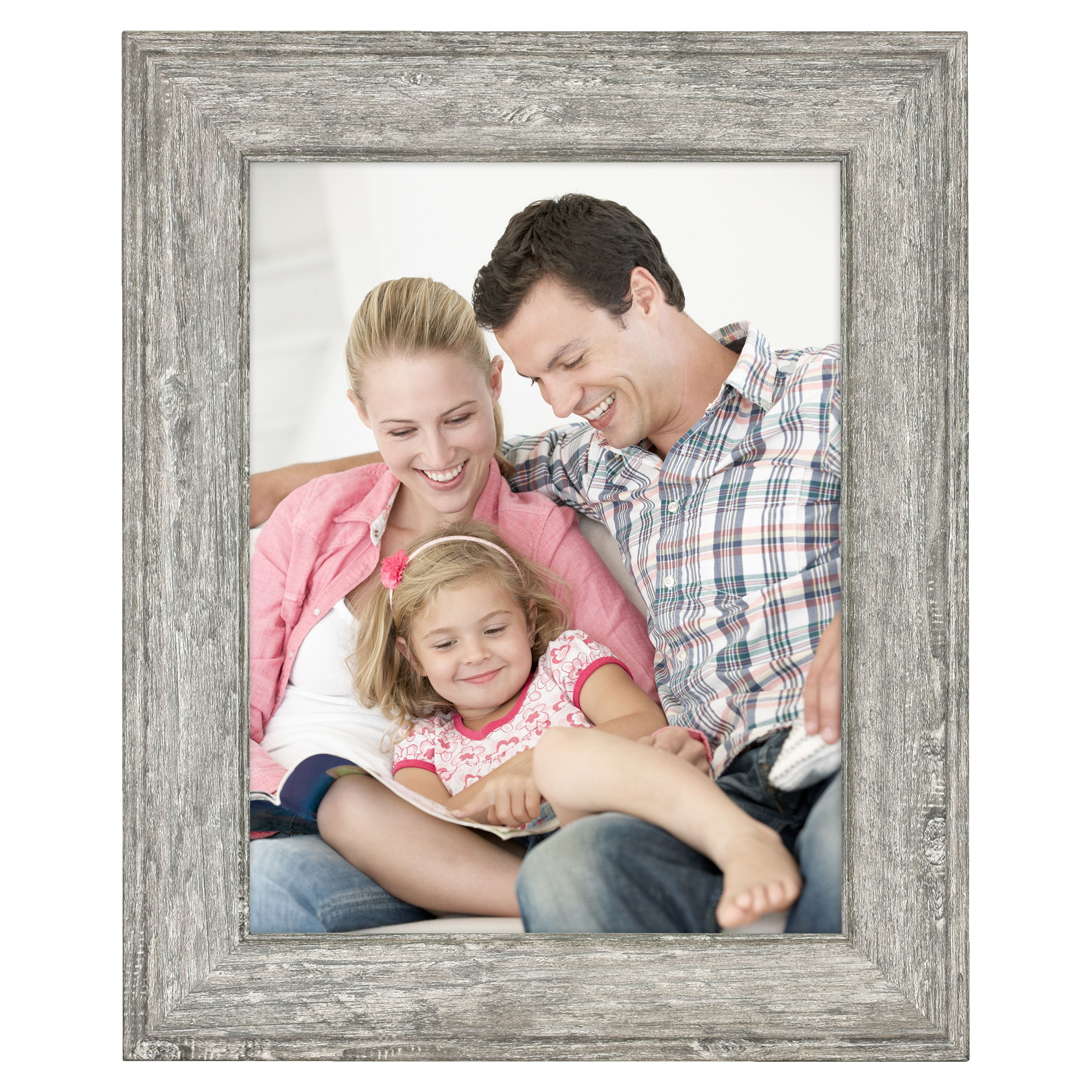 Mainstays 5" x 7" Rustic Gray Tabletop Picture Frame