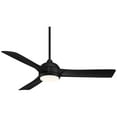 thumbnail image 3 of 54" Casa Vieja Expedite Modern Indoor Outdoor Ceiling Fan with LED Light Remote Control Matte Black White Diffuse Damp Rated for Patio Exterior House, 3 of 13