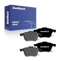 AutoShack Rear Premium Ceramic Brake Pads | Replacement for 2003-2014 Volvo XC90 | 4-PC