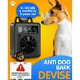 thumbnail image 4 of Anti Barking Device for Almost Dogs, Rechargeable Ultrasonic Dog Bark Deterrent Pet Behavior Training Tool, 4 of 5