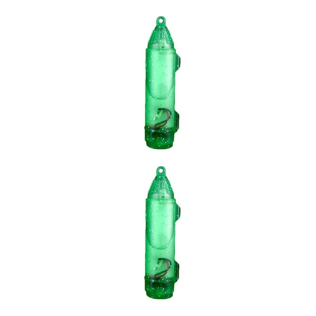 Luz LED intermitente Eigraketly para atraer peces bajo el agua 7cm